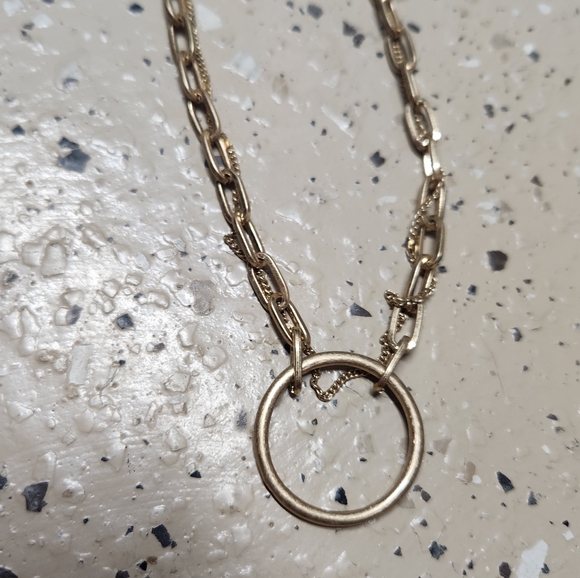 CLEARANCE || FIRM Free People Gold Necklace - Picture 2 of 3